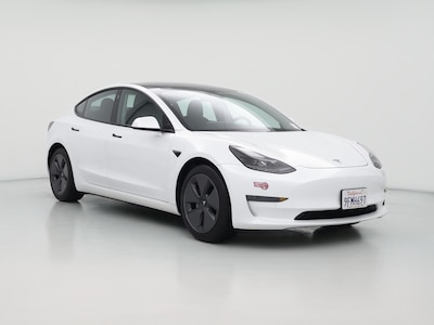 White 2021 Tesla Model 3 Standard Range Plus