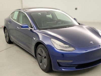 Blue 2020 Tesla Model 3 Standard Range Plus