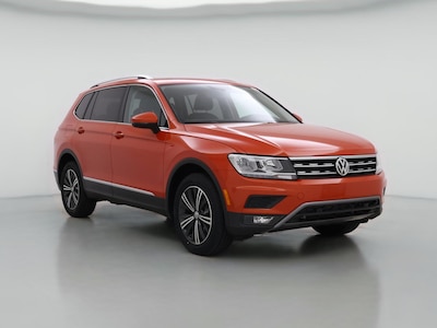 Orange 2019 Volkswagen Tiguan SEL