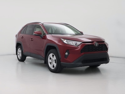 Red 2019 Toyota RAV4 XLE