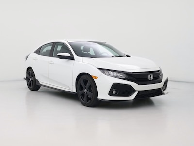 White 2019 Honda Civic Sport