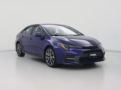 Blue 2021 Toyota Corolla SE