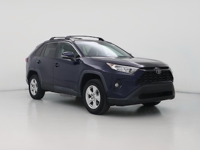 Blue 2021 Toyota RAV4 XLE