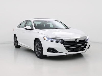 White 2021 Honda Accord EX-L