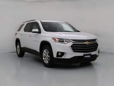 White 2021 Chevrolet Traverse LT Cloth