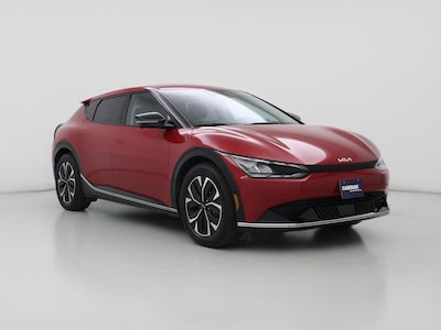 Red 2022 Kia EV6 Wind