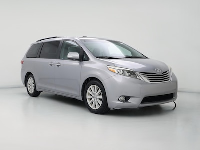Silver 2015 Toyota Sienna Limited Premium