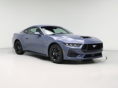 Blue 2024 Ford Mustang GT Premium