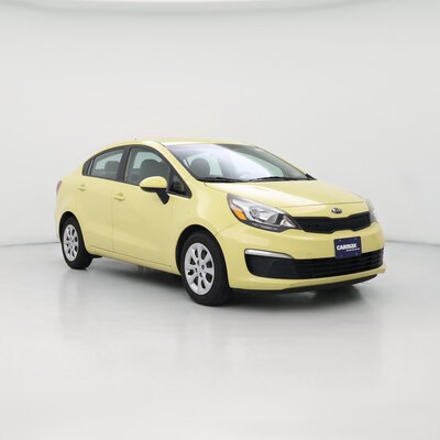 Yellow 2016 Kia Rio LX