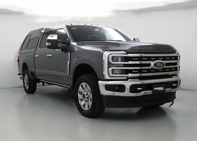 Gray 2024 Ford F350 Lariat