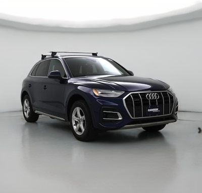 Blue 2021 Audi Q5 Premium