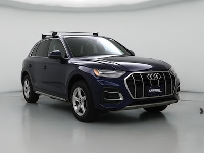 Blue 2021 Audi Q5 Premium