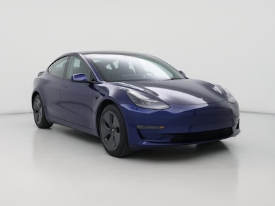 Blue 2022 Tesla Model 3 Long Range