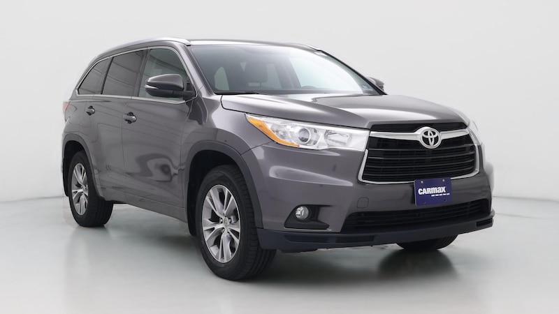 2015 Toyota Highlander XLE Hero Image