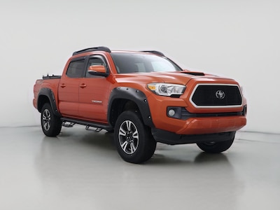 Orange 2016 Toyota Tacoma TRD Sport