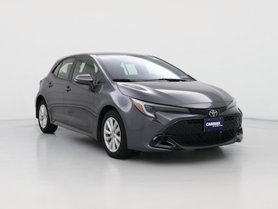 Black 2024 Toyota Corolla Hatchback SE