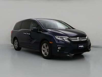 Blue 2019 Honda Odyssey EX-L