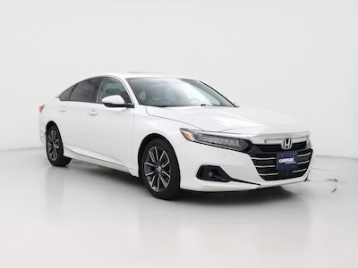 White 2021 Honda Accord EX-L