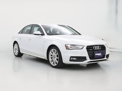 White 2015 Audi A4 Premium Plus
