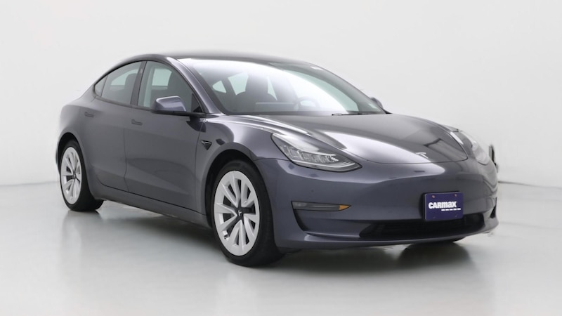 2022 Tesla Model 3 Long Range Hero Image