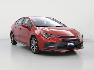 Red 2021 Toyota Corolla SE