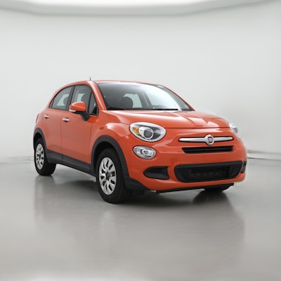 Orange 2016 Fiat 500X Pop