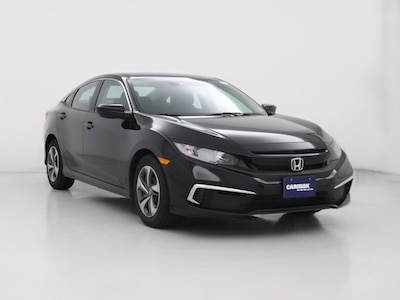 Black 2020 Honda Civic LX