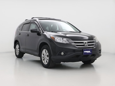 Gray 2014 Honda CR-V EX-L