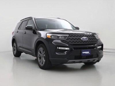 Black 2022 Ford Explorer XLT
