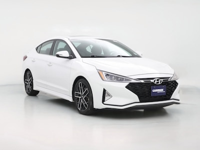 White 2020 Hyundai Elantra Sport