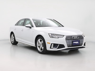 White 2019 Audi A4 Premium