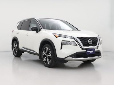White 2021 Nissan Rogue Platinum