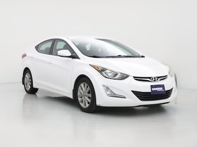 White 2016 Hyundai Elantra SE