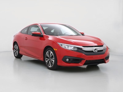 Red 2018 Honda Civic EX-T