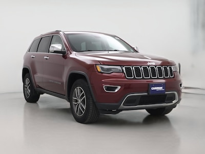 Red 2017 Jeep Grand Cherokee Limited