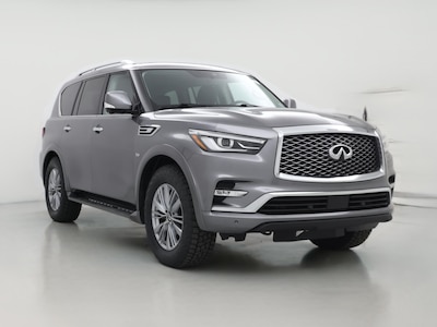 Silver 2019 Infiniti QX80 Luxe