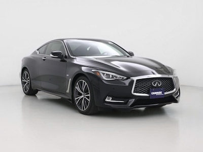Black 2020 Infiniti Q60 Luxe