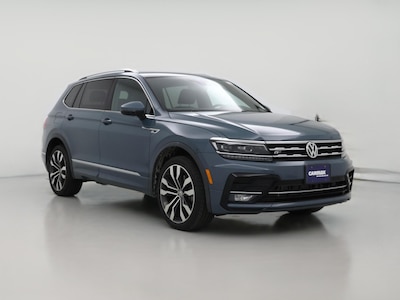 Blue 2021 Volkswagen Tiguan SEL Premium R-Line