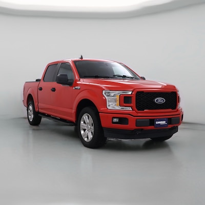 Red 2020 Ford F150 XLT