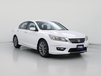 White 2015 Honda Accord Sport