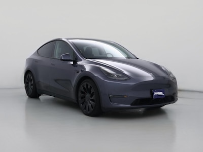 Gray 2022 Tesla Model Y Performance
