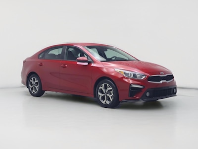 Red 2021 Kia Forte LXS