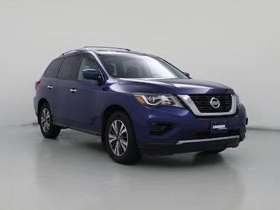 Blue 2017 Nissan Pathfinder S