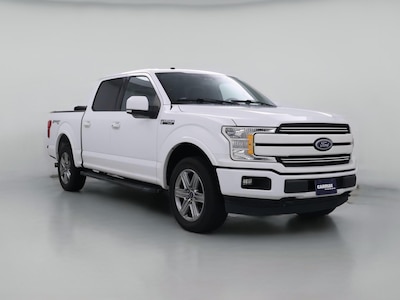 White 2018 Ford F150 Lariat