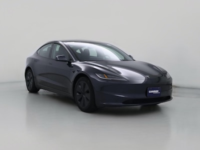Gray 2025 Tesla Model 3 Long Range