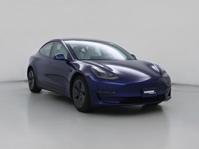 Blue 2021 Tesla Model 3 Standard Range Plus