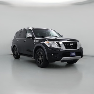 Black 2017 Nissan Armada Platinum