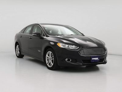 Black 2016 Ford Fusion Energi Titanium