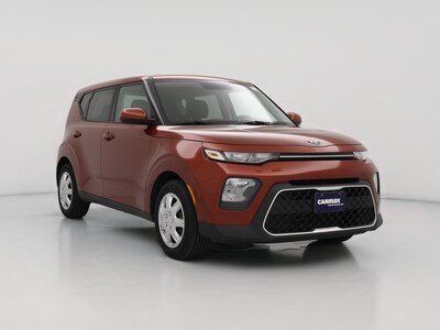 Orange 2020 Kia Soul LX