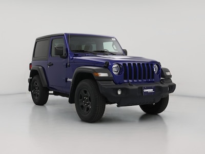 Blue 2020 Jeep Wrangler Sport